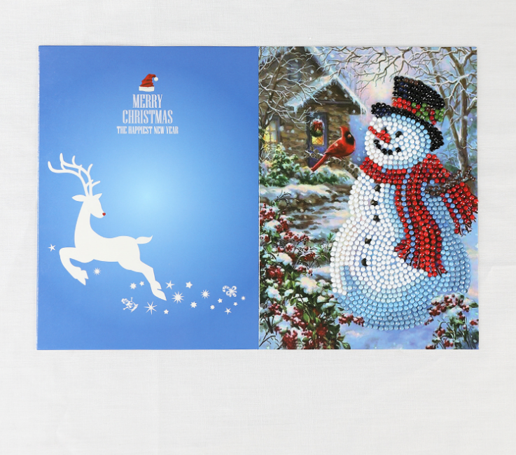 Creative Christmas Card Christmas Card Diamond Painting Greeting Card