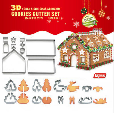 Christmas Cookie Mold Christmas Decorations For Make a Cookie House