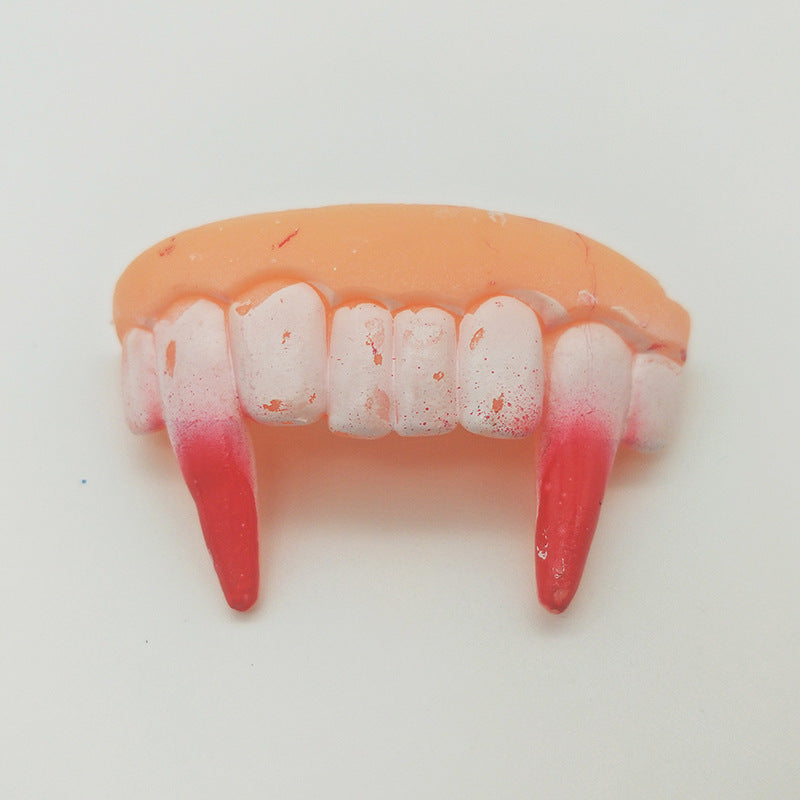 Fashion Simple Halloween Weird Fake Teeth Toys