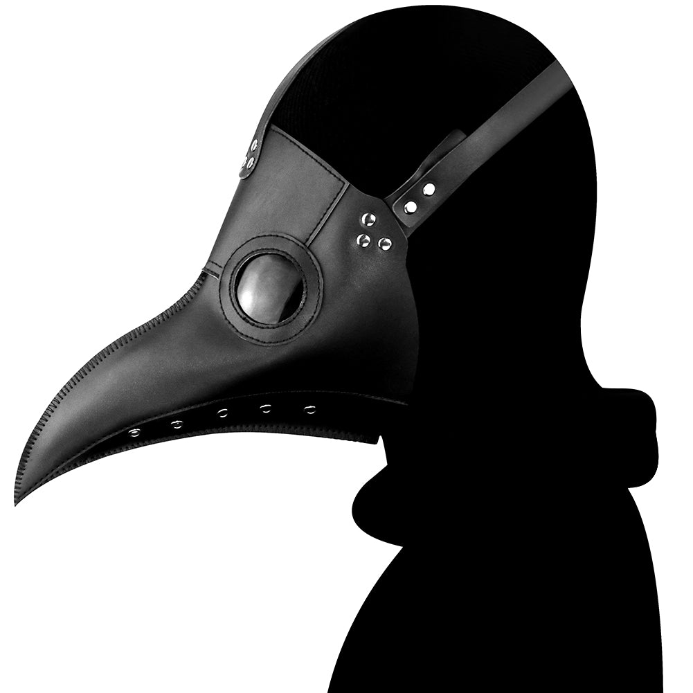 Domineering plague long beak doctor mask halloween