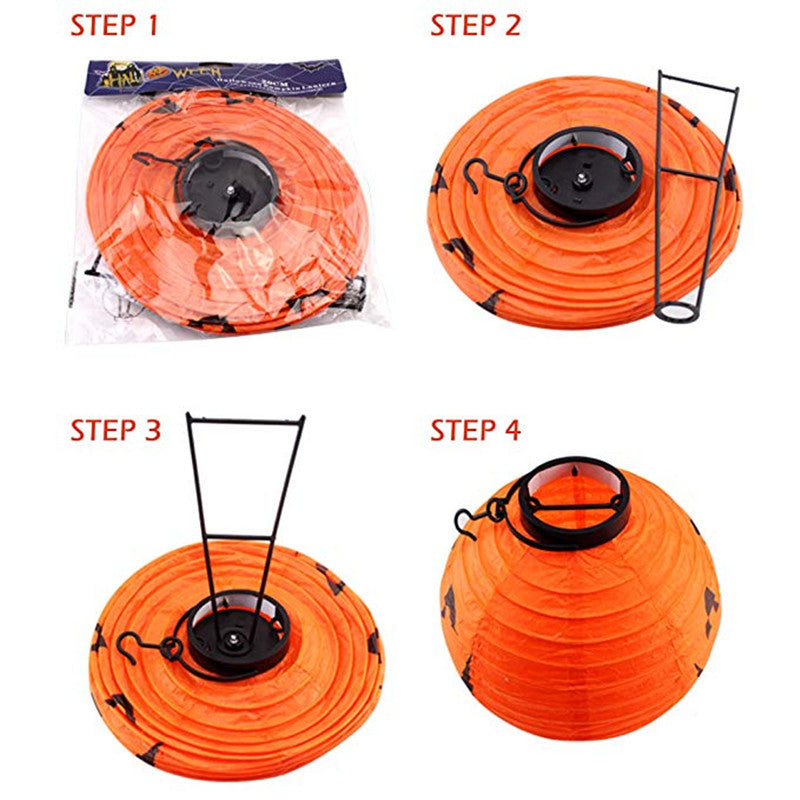 Halloween paper lanterns, ghost festival decoration