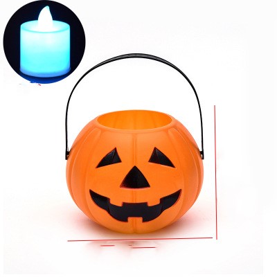Halloween props gift glowing ring pumpkin lantern