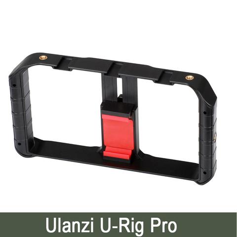Compatible With Apple, Ulanzi Handheld Smartphone Video Rig Case For Samsung,Phone Rig Stabilizer For Live Stream Youtube Filmmaking Vlogger