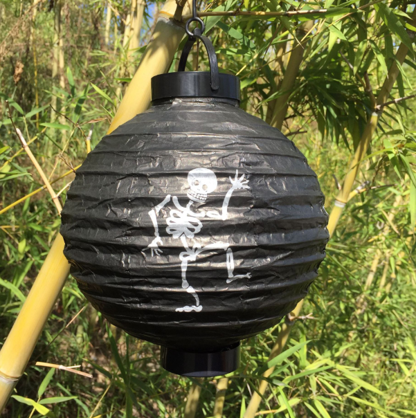 Halloween paper lanterns, ghost festival decoration