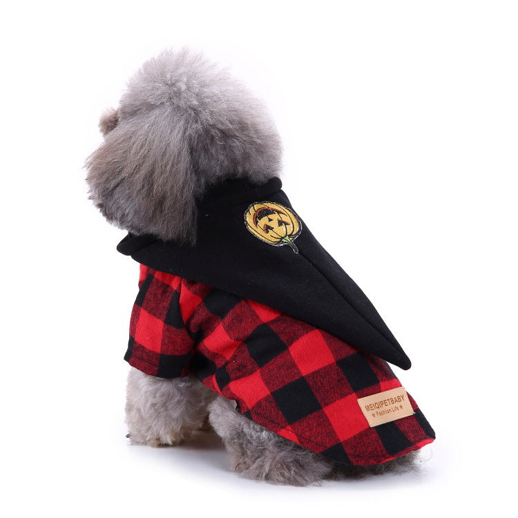 Dog supplies pet Christmas clothes creative Halloween Christmas pet clothes funny dog clothes cross-border