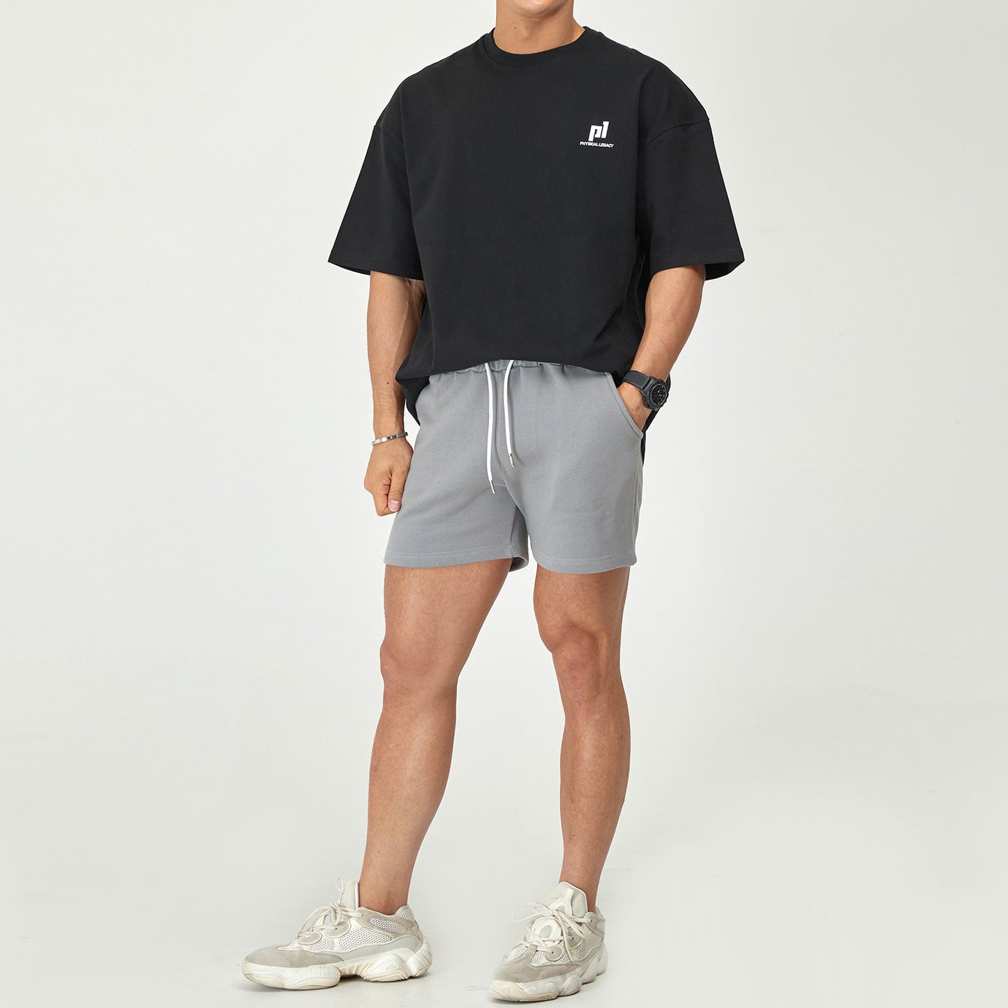 Men's Split Casual Stretch Sports Shorts