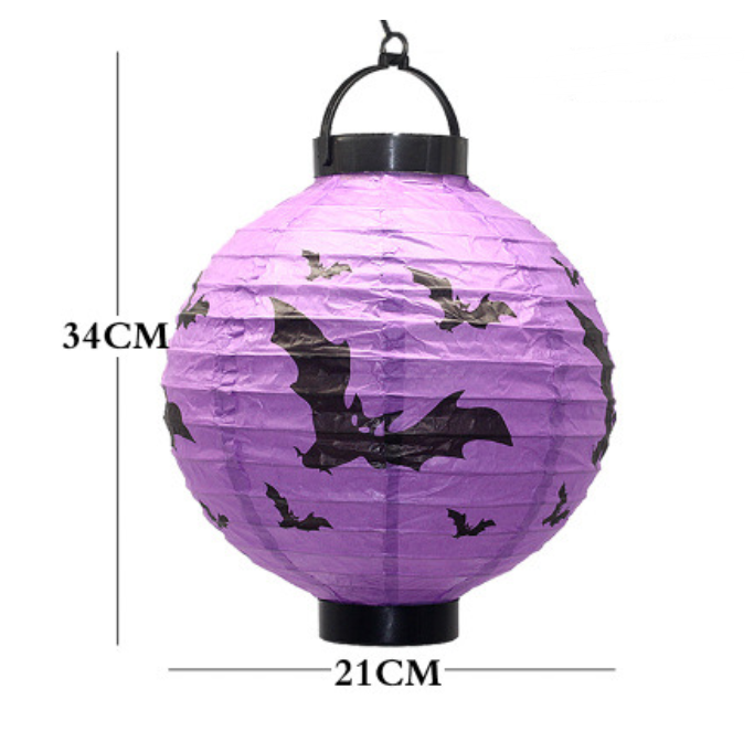 Halloween paper lanterns, ghost festival decoration