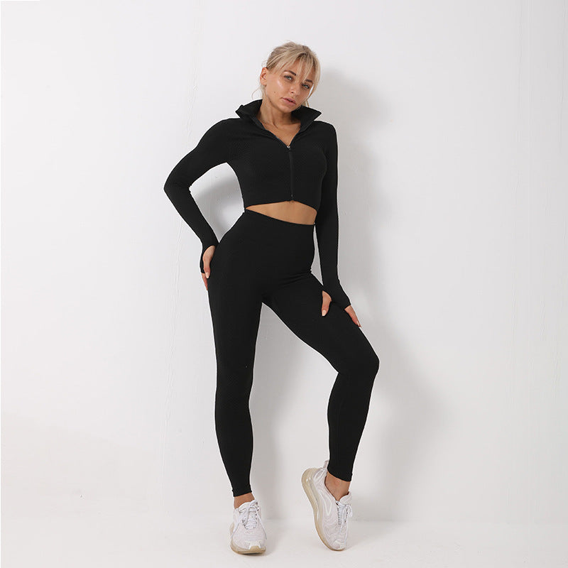 Women's Fashion Seamless Yoga Suit