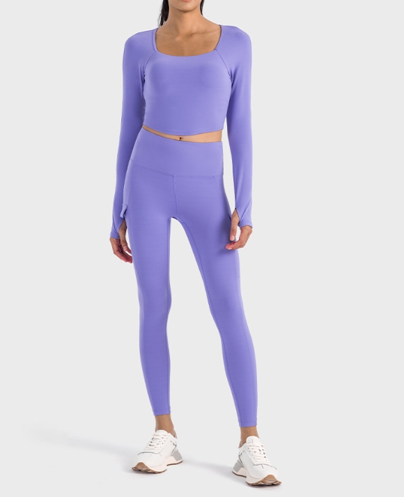 Side Pocket High Waist Yoga Pants Women's Overalls Style Personality Peach Exercise Workout Pants
