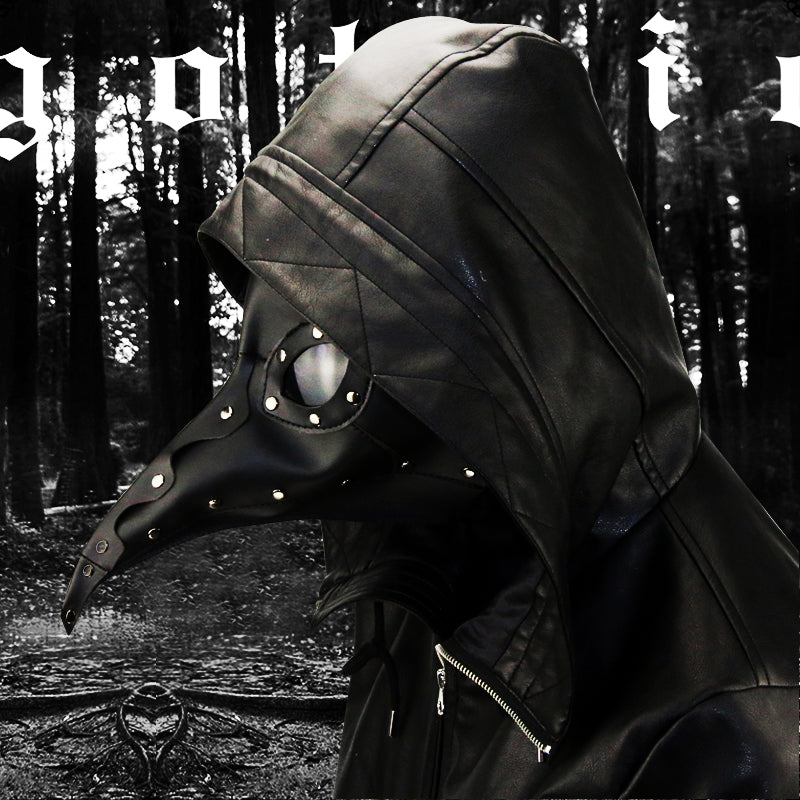 Domineering plague long beak doctor mask halloween