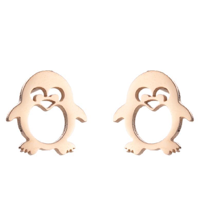 Stainless Steel Halloween Horror Stud Earrings