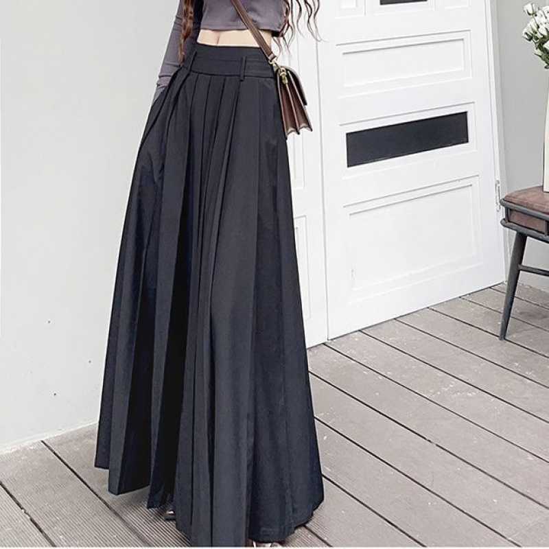 Women's Fashion Casual Retro Low Waist Skirt