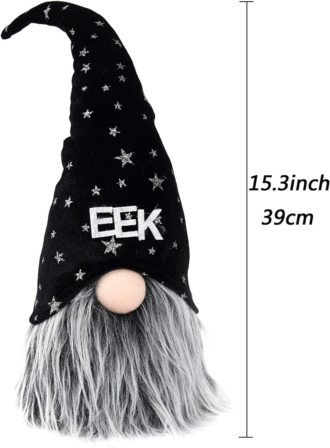 Halloween Luminous Faceless Doll With Light Decoration