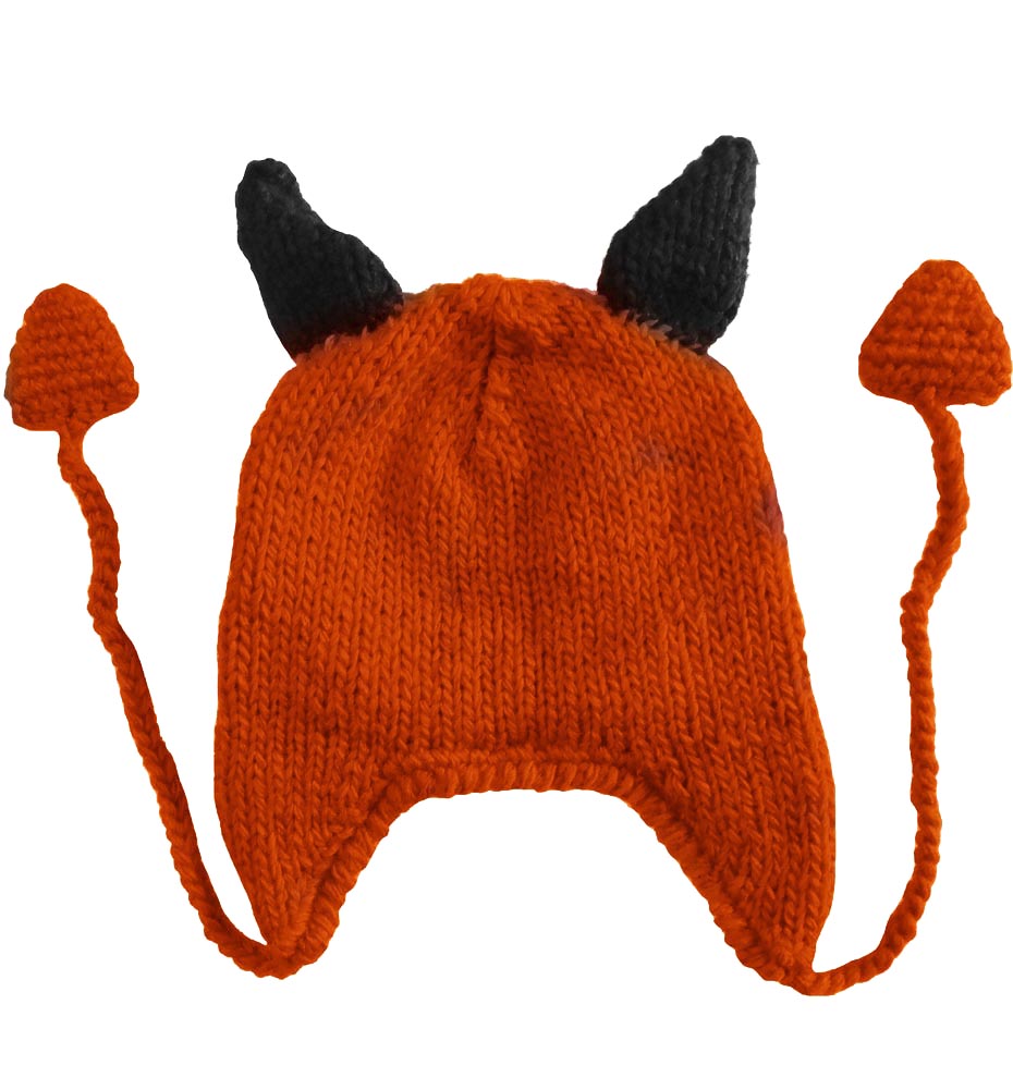 Devil Funny Halloween Horn Hat Cool