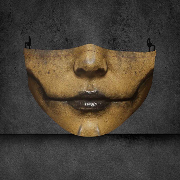 3D Halloween horror style digital printing dustproof protective mask
