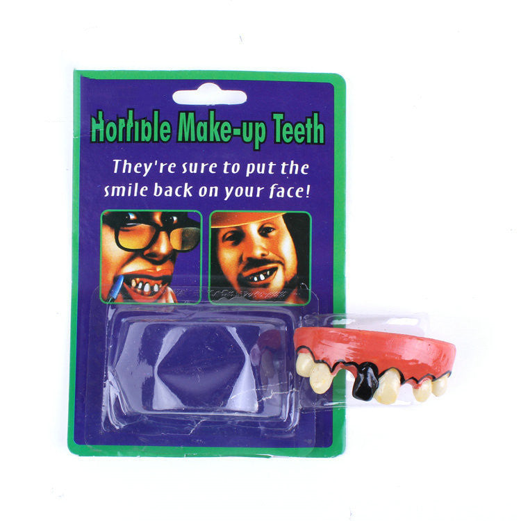 Halloween Decoration Rotten Teeth Dentures Tricky Artificial Dentures