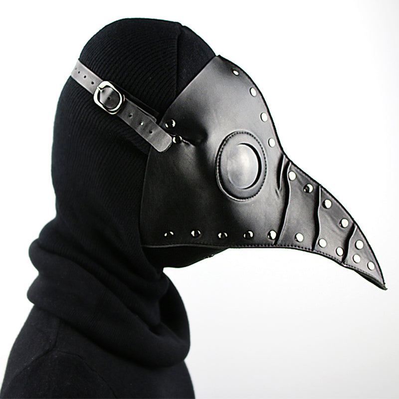 Domineering plague long beak doctor mask halloween
