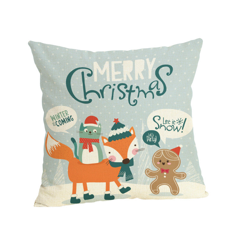 Christmas pillowcase linen