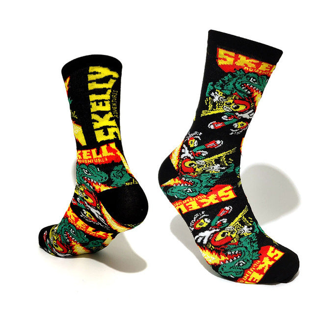 NEW Halloween Socks Pumpkin Bat Human Skeleton