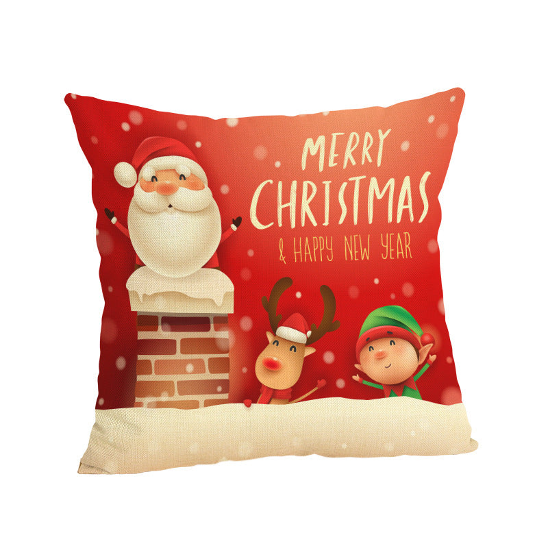 Christmas pillowcase linen