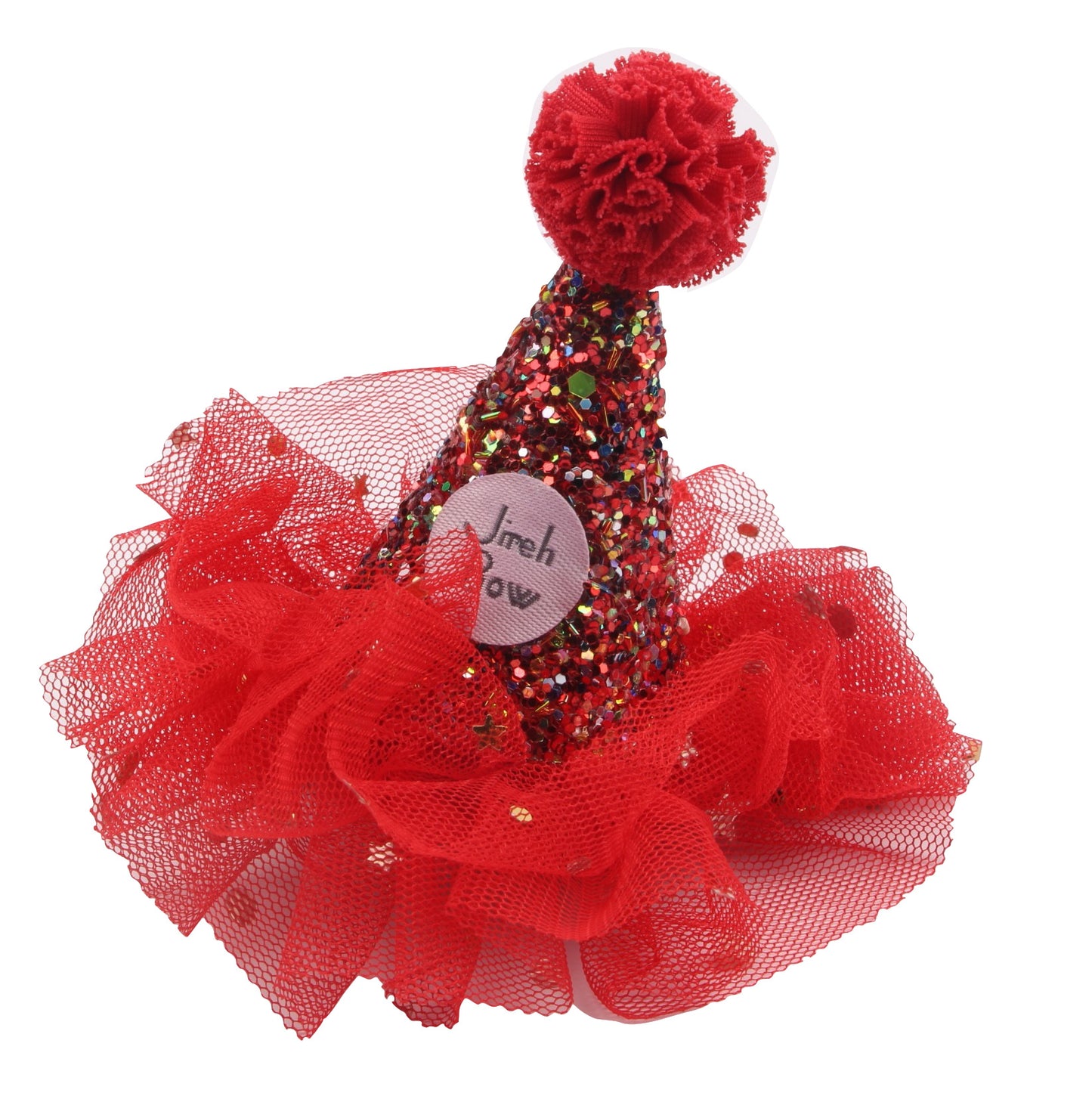 Children's snowman Christmas hairpin