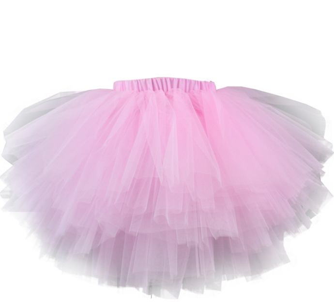 Halloween costume girls 6 layer tutu fluffy tulle little princess dance petticoat TUTU multi-layer skirt