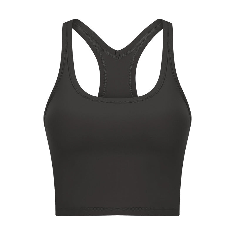Yoga Vest With Chest Pad For Women