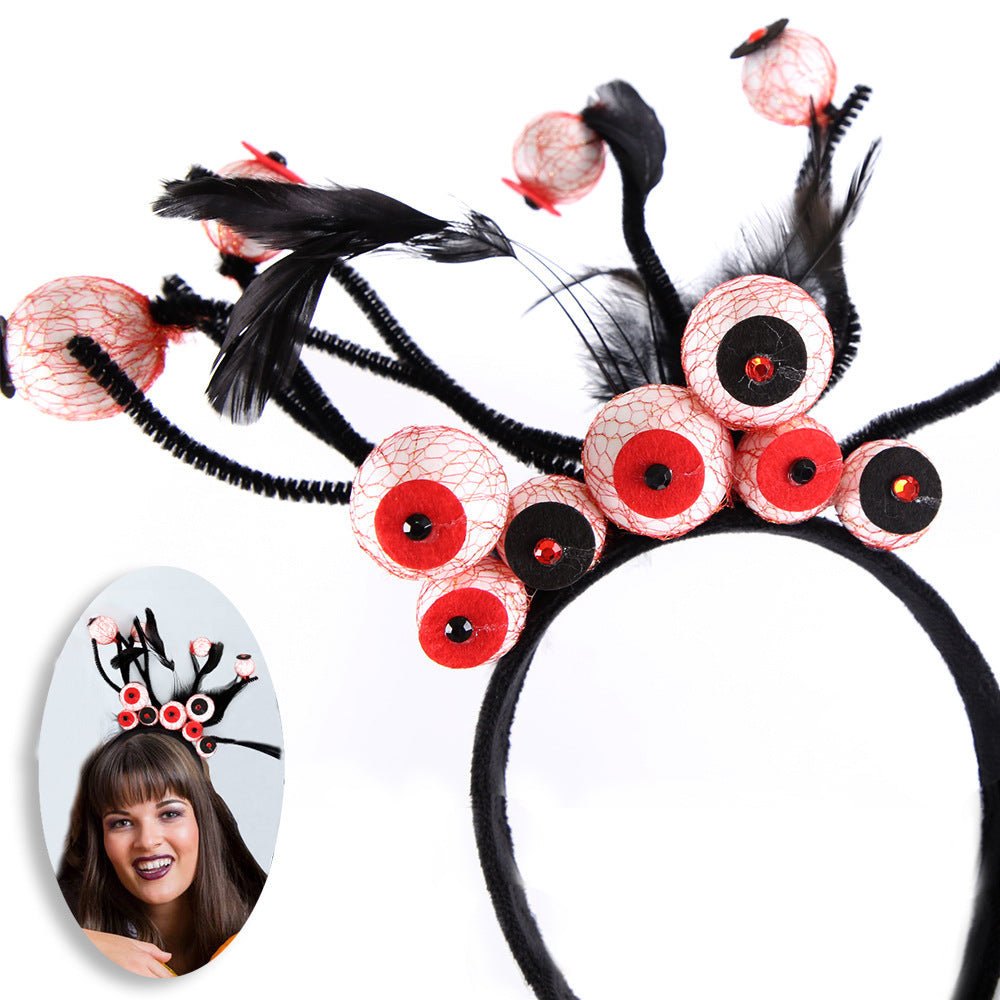 Children's Creative Halloween Eyeball Headband