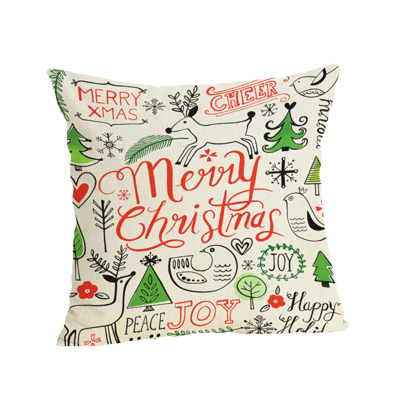 Christmas pillowcase linen