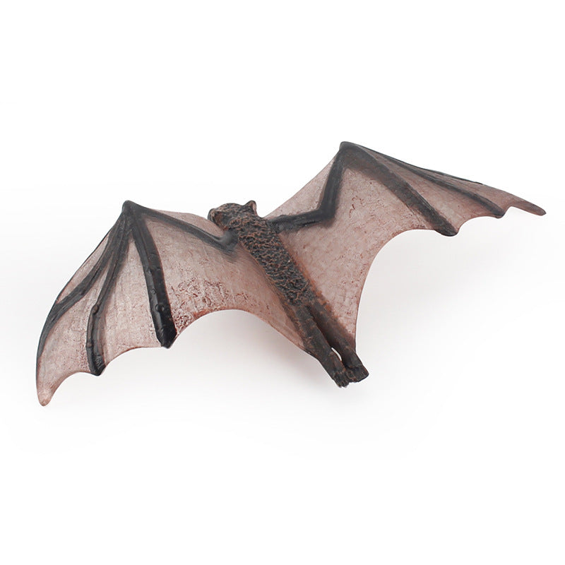 Halloween Scene Layout Solid Static Bat Model Decoration Toys