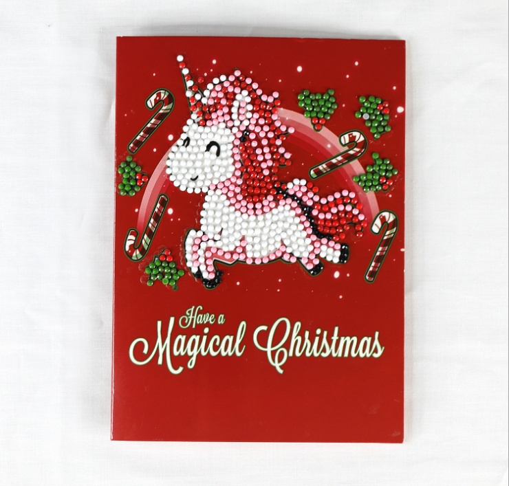 Creative Christmas Card Christmas Card Diamond Painting Greeting Card