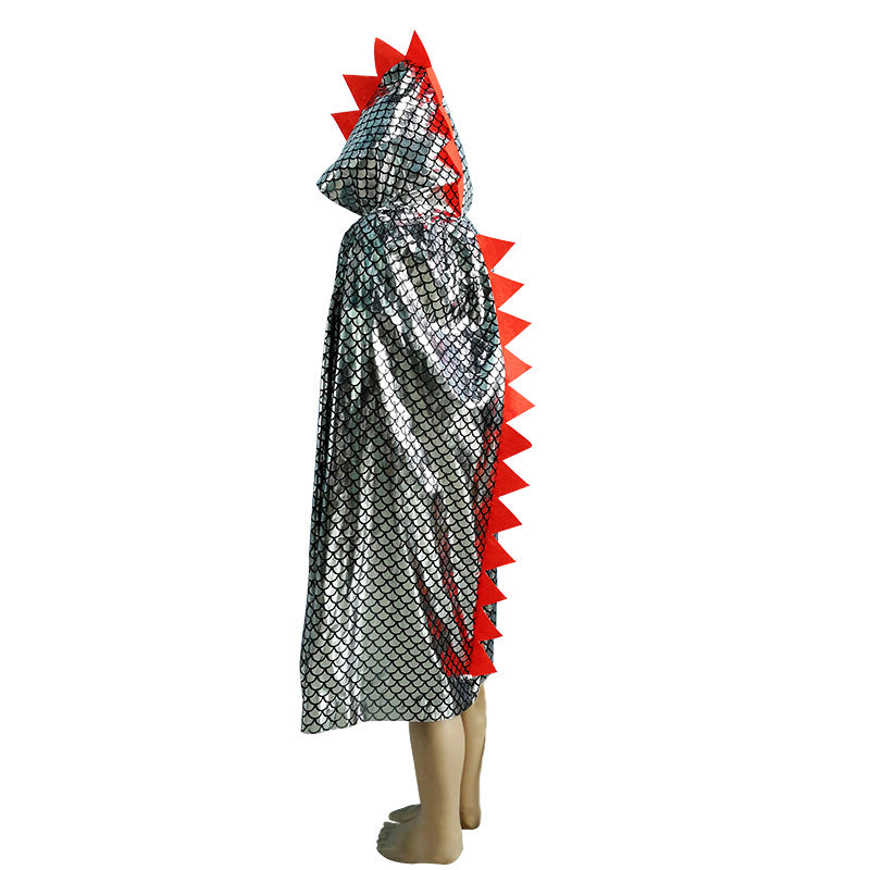 Halloween Ghost Festival Children's Dinosaur Cape Cloak