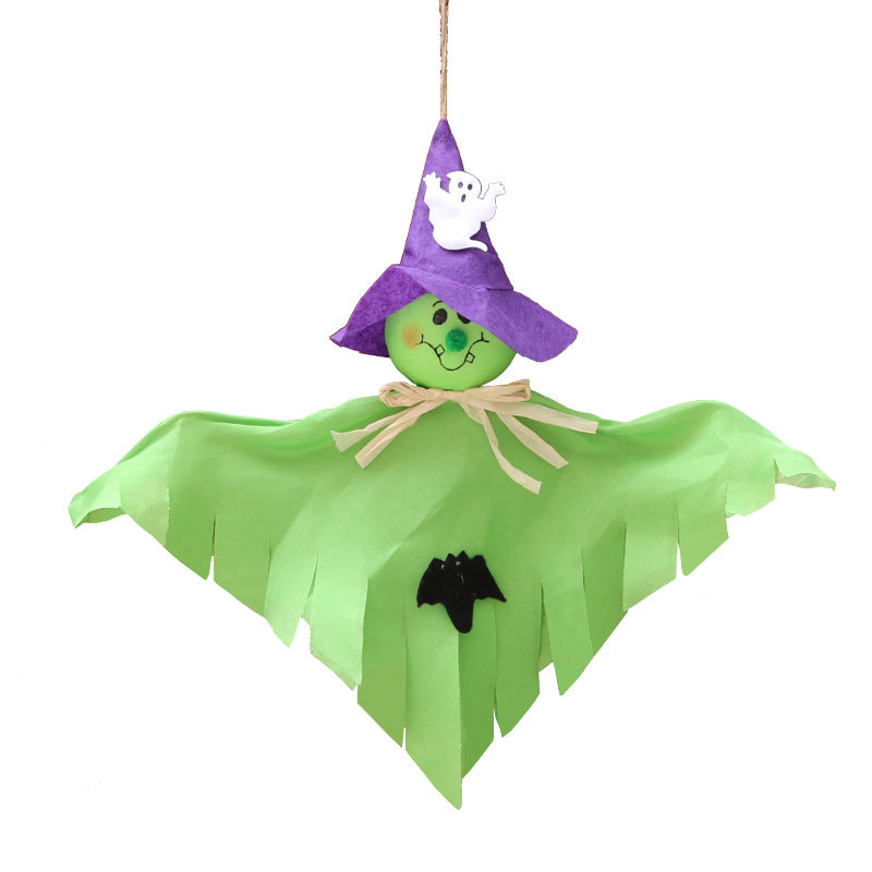 Halloween decorations props kindergarten mall bar scene layout