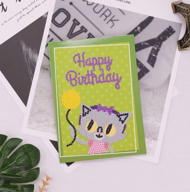 Creative Christmas Card Christmas Card Diamond Painting Greeting Card
