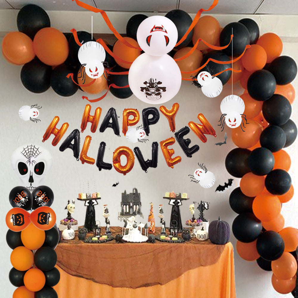 Party Supplies Halloween Spider Balloon Haunted House Bar Decoration