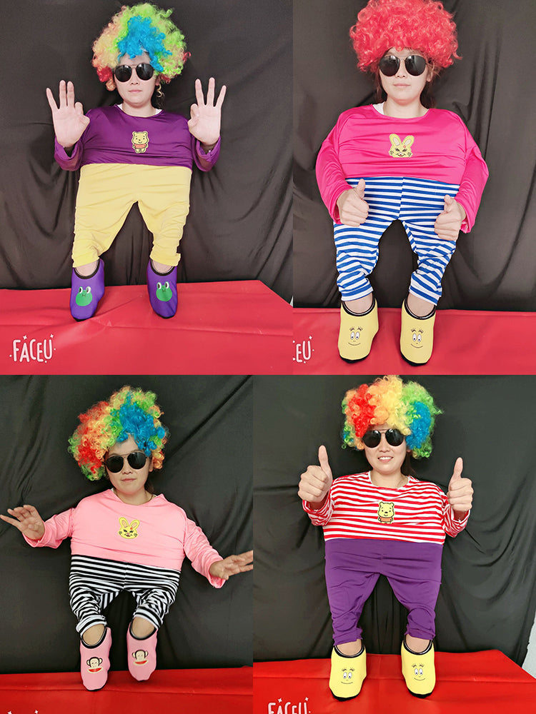 Complete set of villain dance costumes