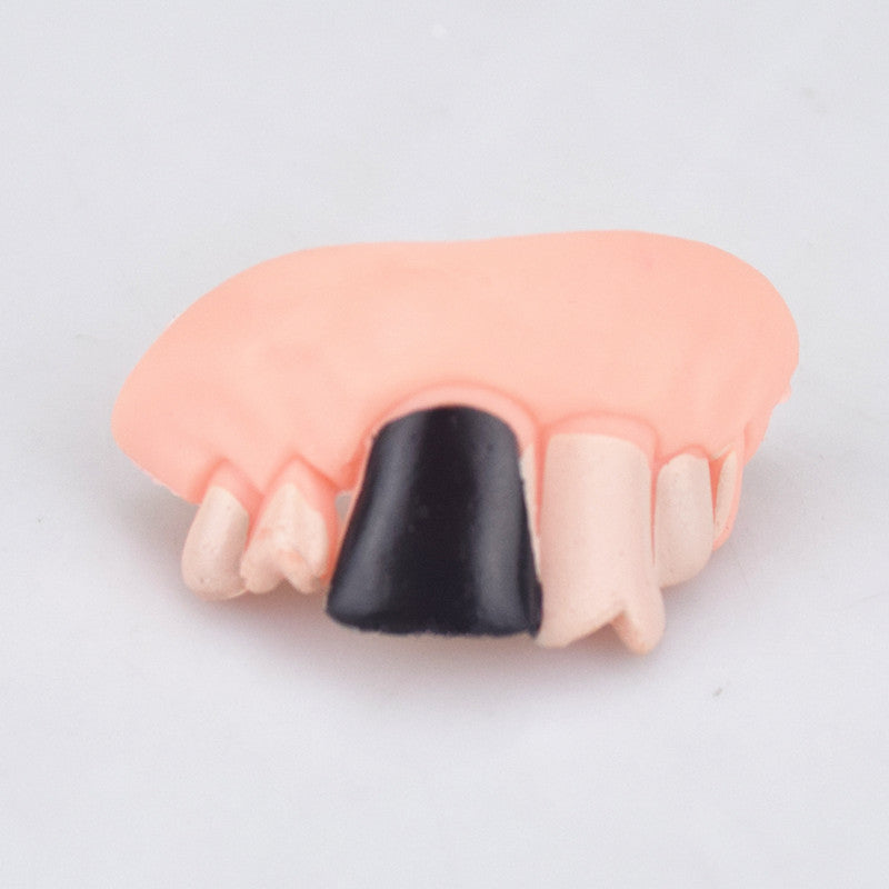 Fashion Simple Halloween Weird Fake Teeth Toys