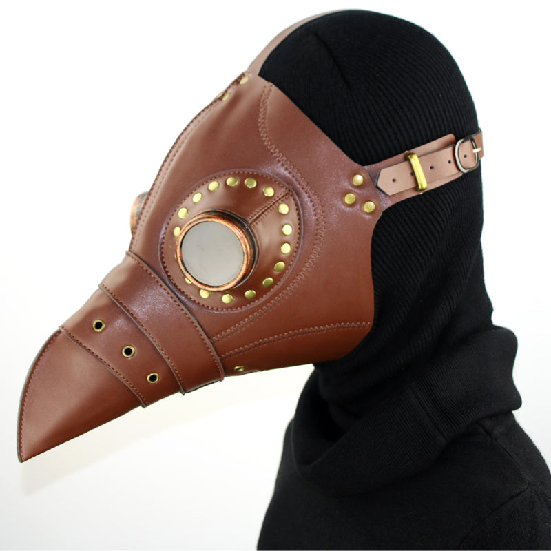 Domineering plague long beak doctor mask halloween