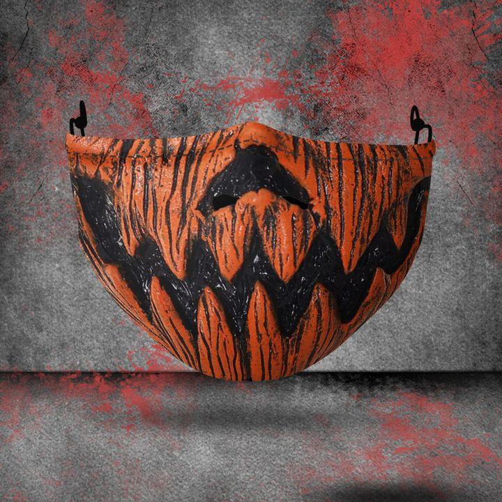 3D Halloween horror style digital printing dustproof protective mask