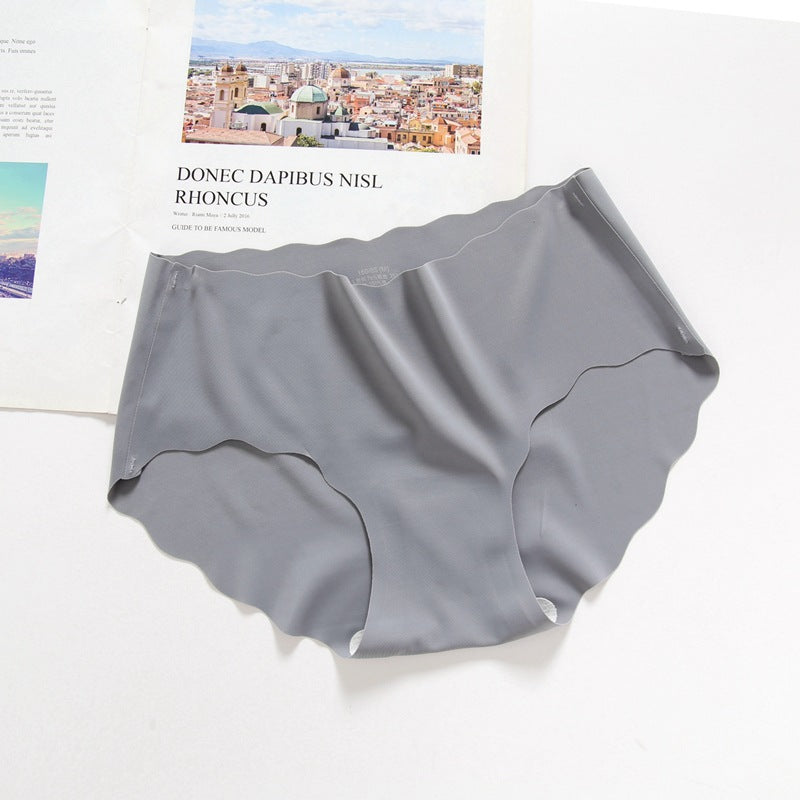 Women's Fashionable One-piece Traceless Ventilation Low Waist Briefs