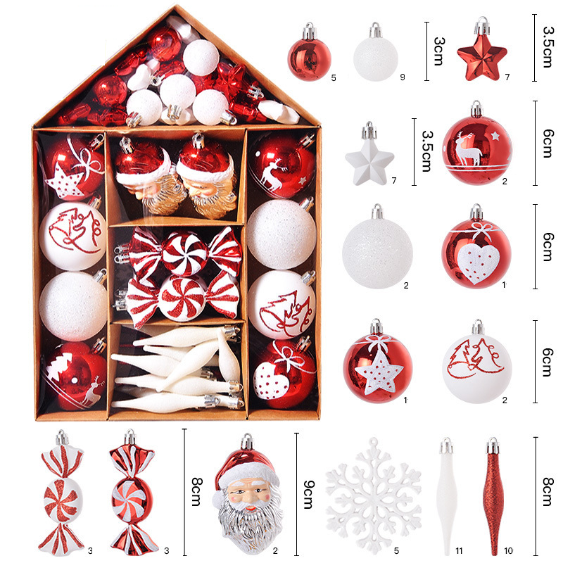 Christmas Ball Decorative Set