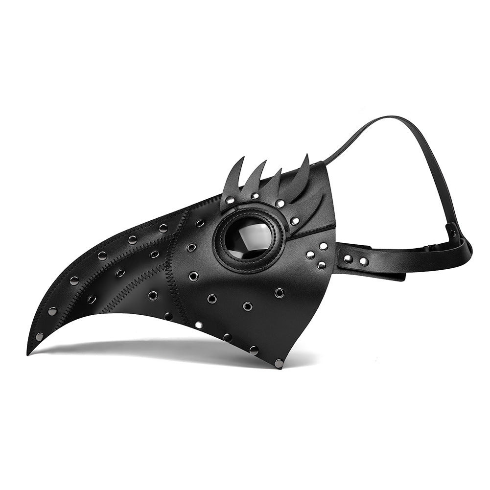 Halloween Amazon Cross-border New Headgear European And American Punk Plague Beak Mask Dance Party Props