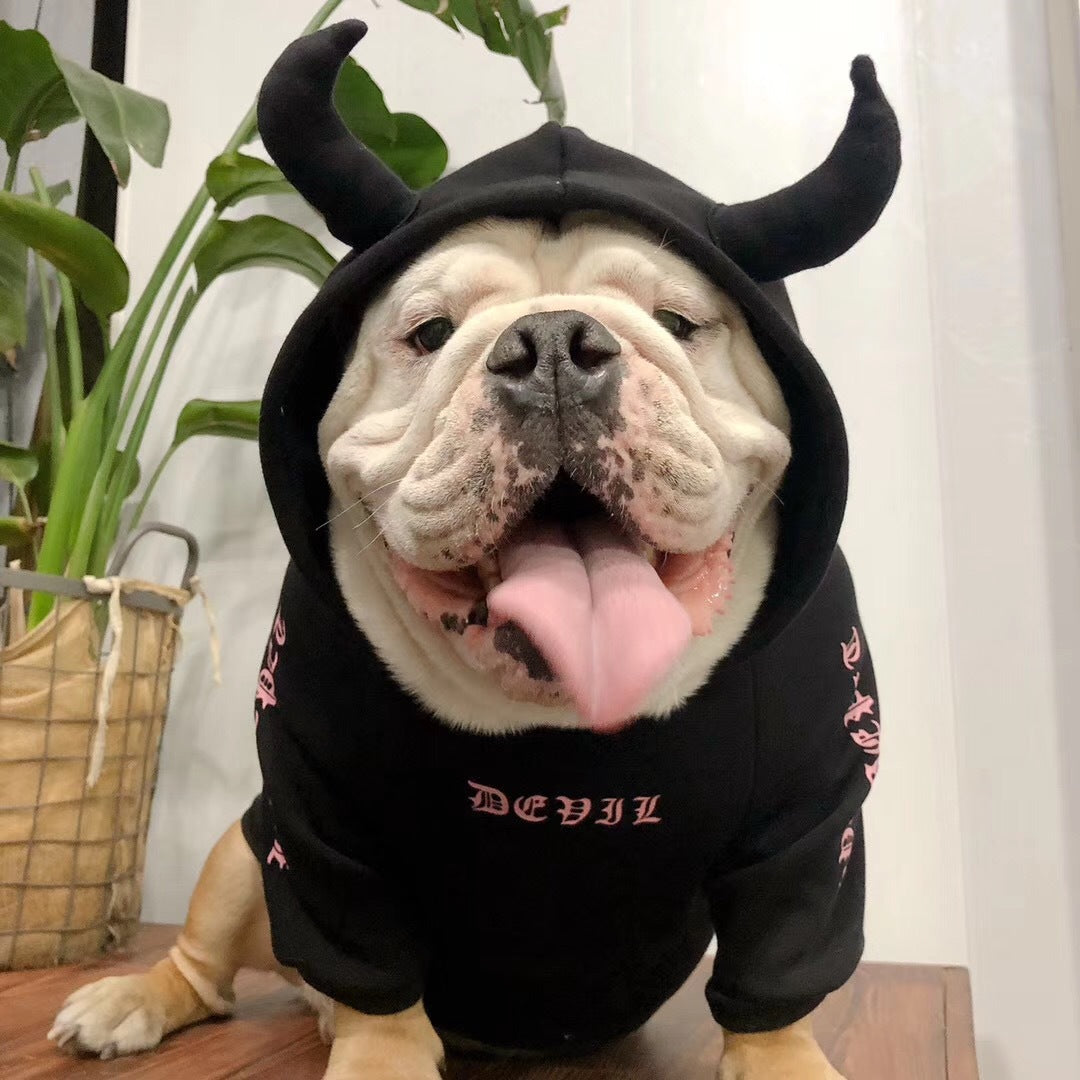 Pet clothes halloween plus fleece sweater