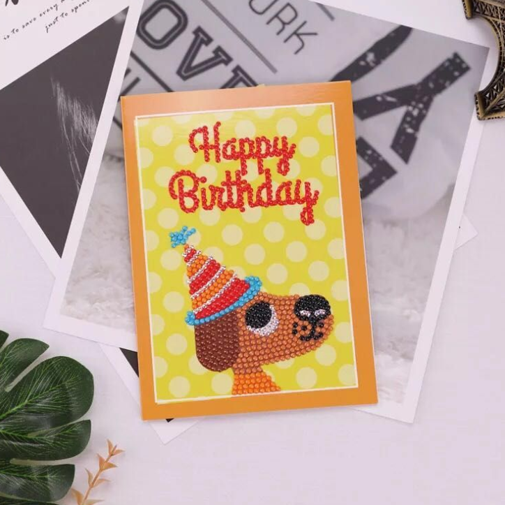 Creative Christmas Card Christmas Card Diamond Painting Greeting Card