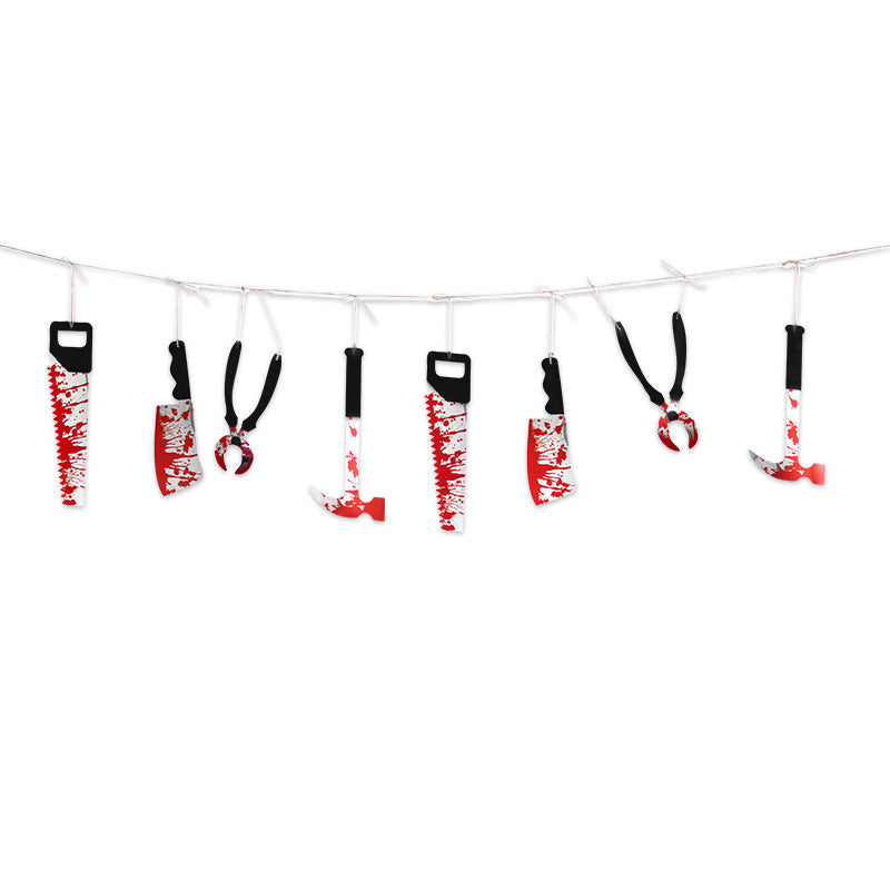 Halloween Jack-o-lantern Spider Web Pull Flag