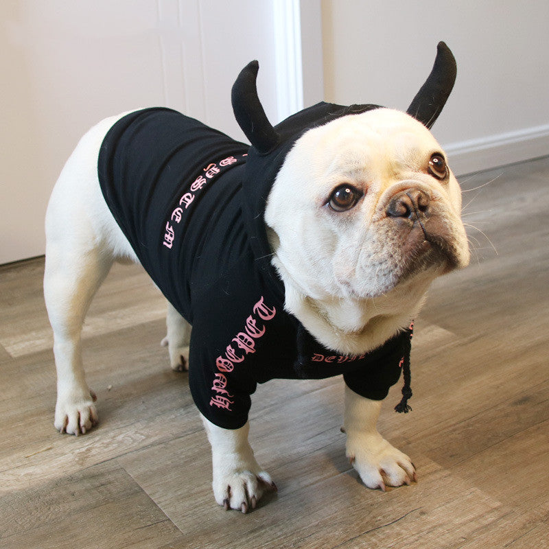 Pet clothes halloween plus fleece sweater