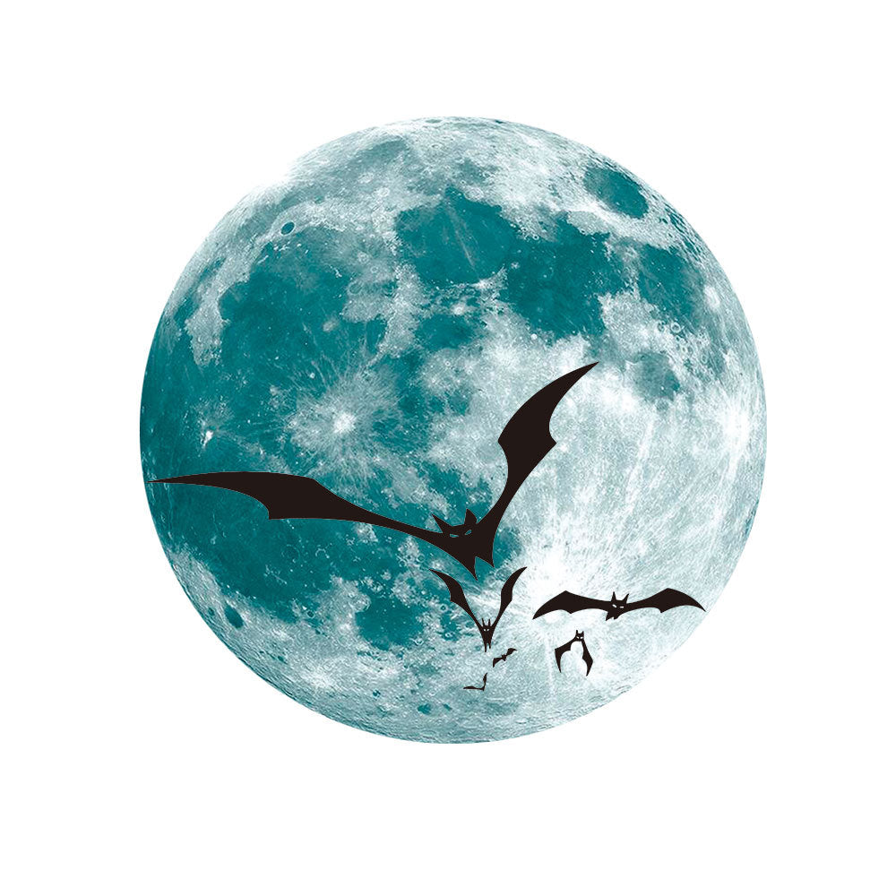 Halloween Crow Pumpkin Luminous Fluorescent Sticker