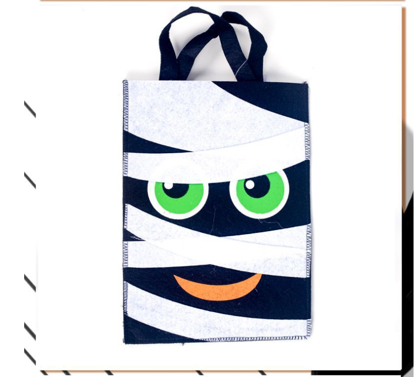 Halloween Decoration Fabric Felt Portable Storage Bag