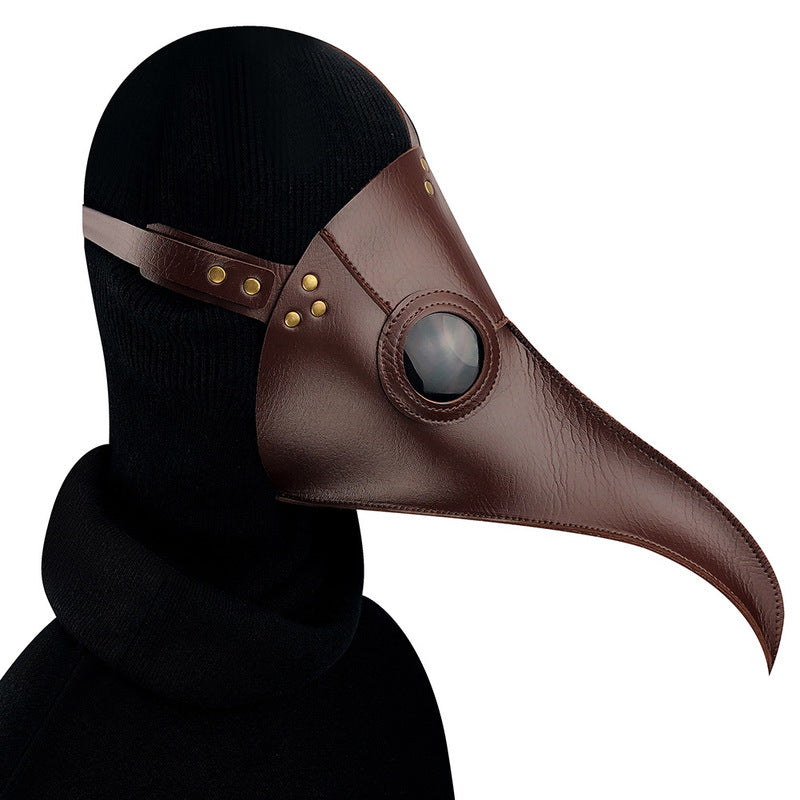 Domineering plague long beak doctor mask halloween