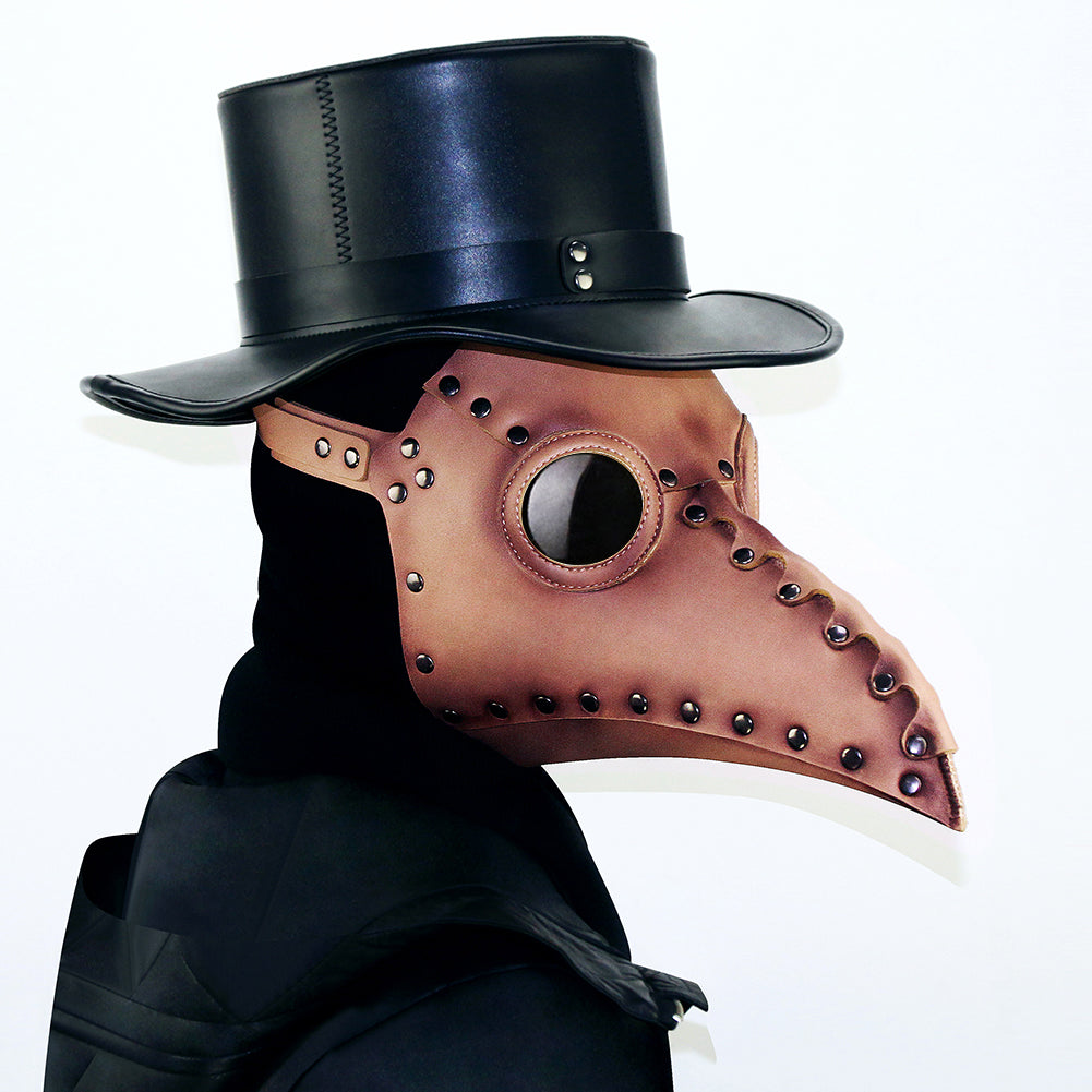 Domineering plague long beak doctor mask halloween